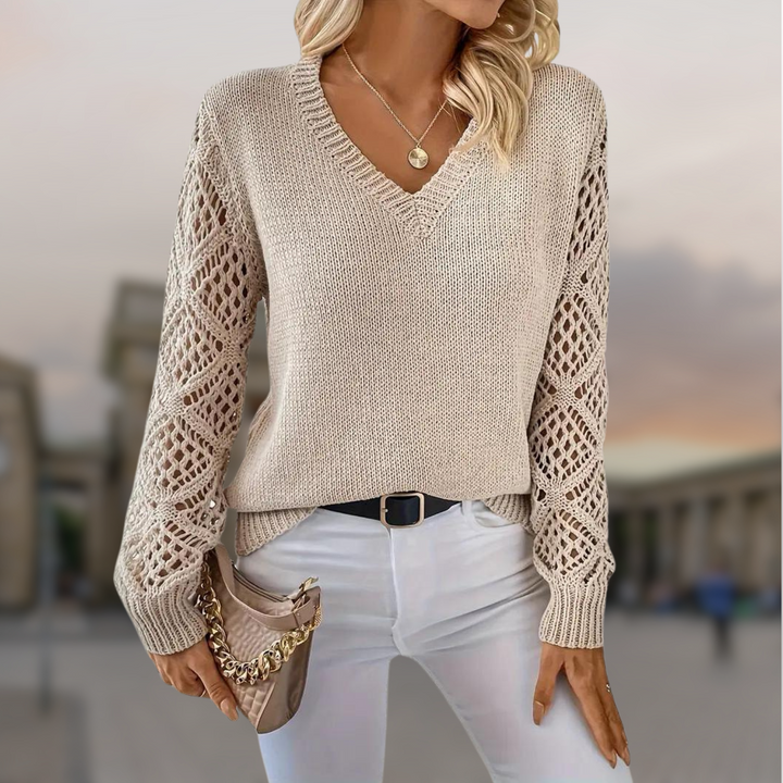 Solene | Eleganter Strickpullover