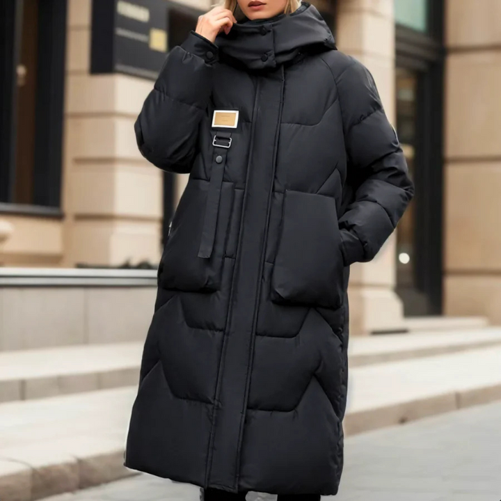 Arlette | Lange Damen-Pufferjacke | Winter