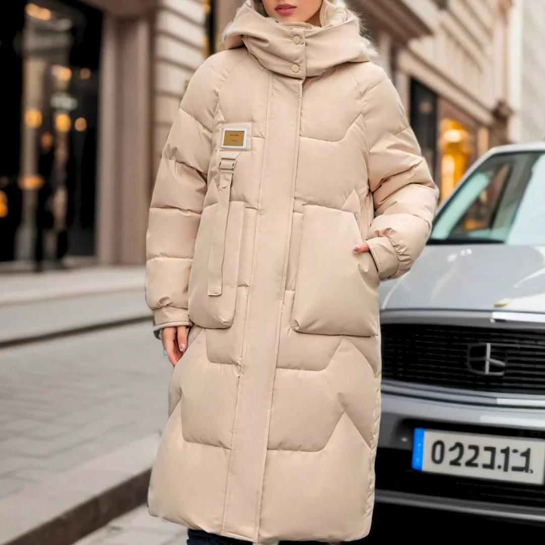 Arlette | Lange Damen-Pufferjacke | Winter