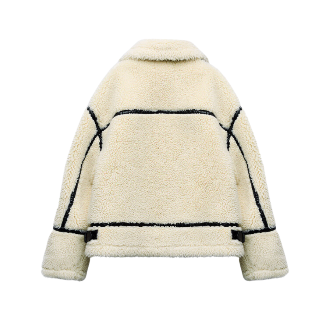 Lily | Elegante Shearling Jacke