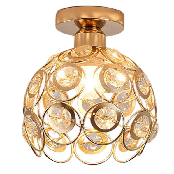 Fancy Gold Luxus Ball Flur Deckenleuchte