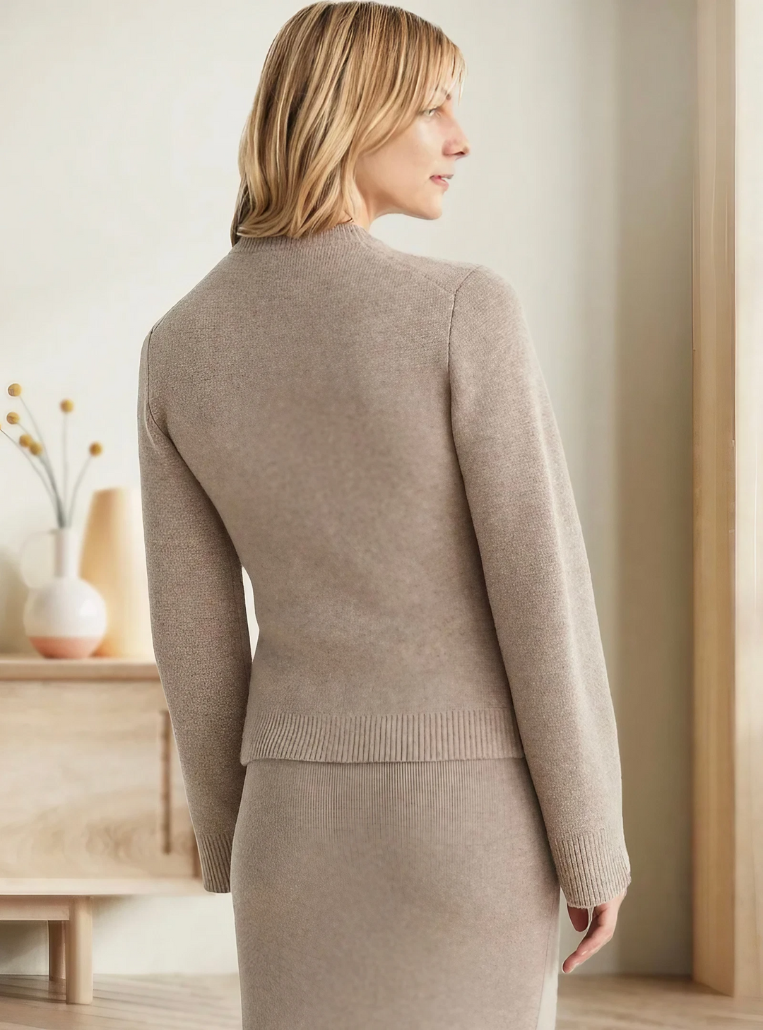 Marielle | Weiche Strickjacke mit Knopfleiste für Frauen