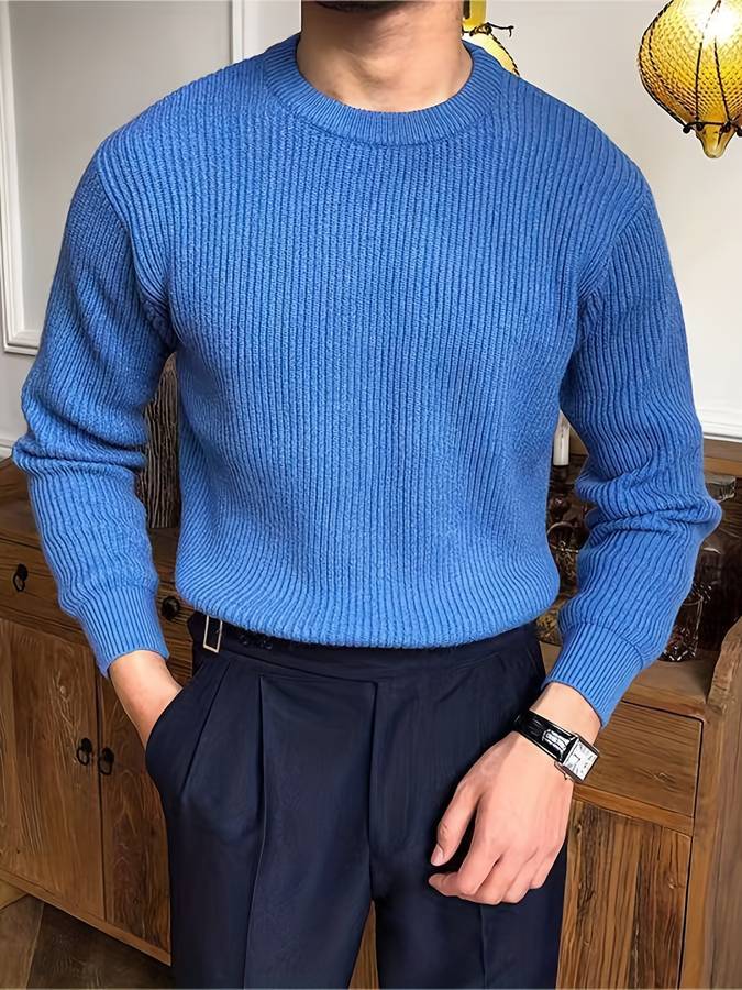 Benjamin | Warmer Strickpullover für Männer