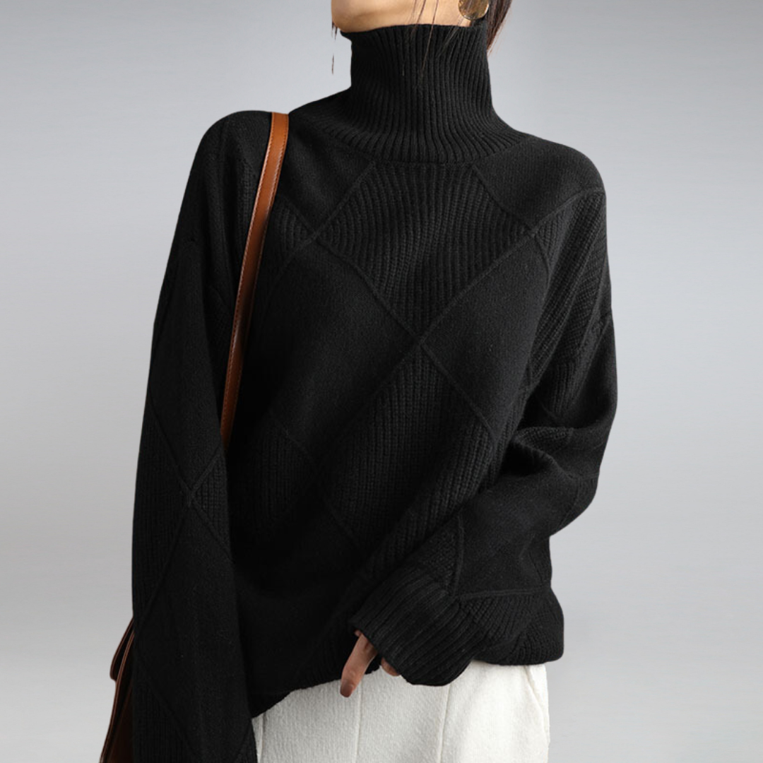 Viviana | Weicher Rollkragenpullover