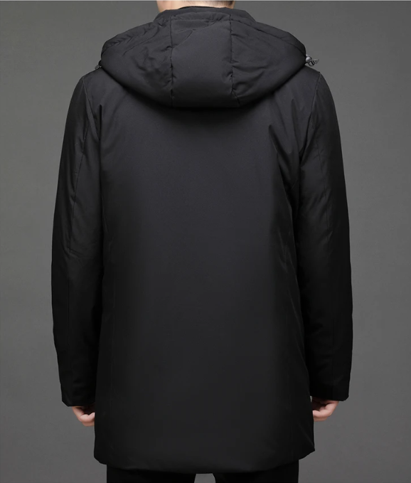 Ezekiel | Klassischer schwarzer Hoodie