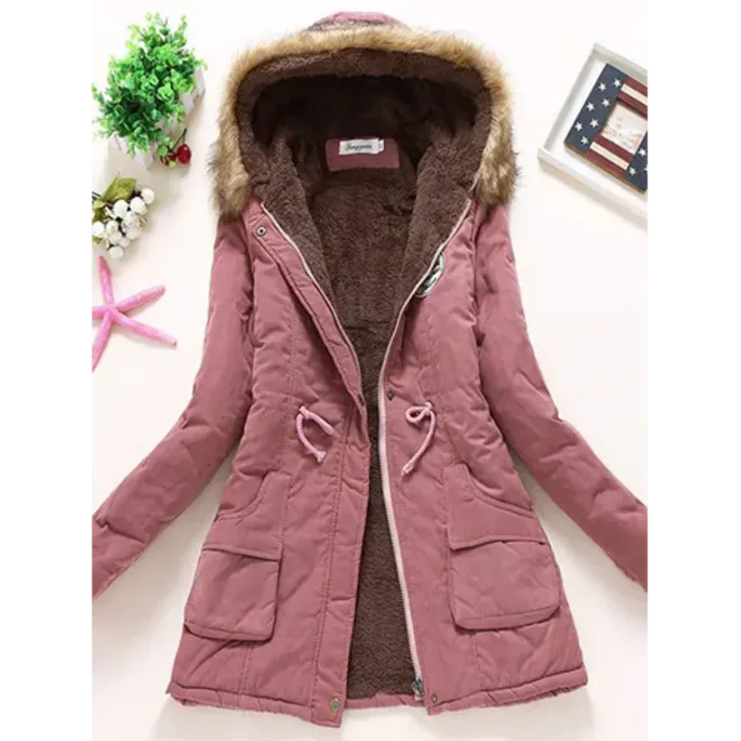 Calyxa | Damen Winter Parka Jacke | Warm