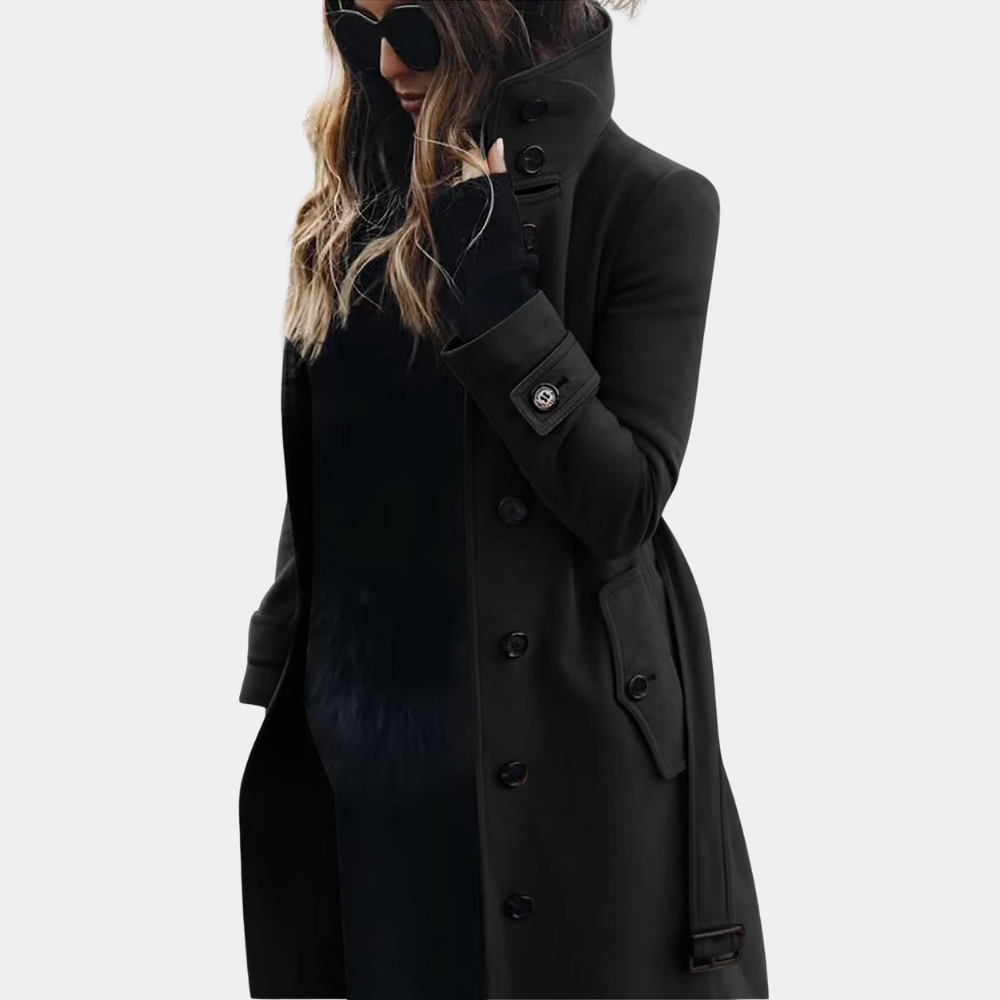 Elva | Langer Trenchcoat Jacke für Frauen