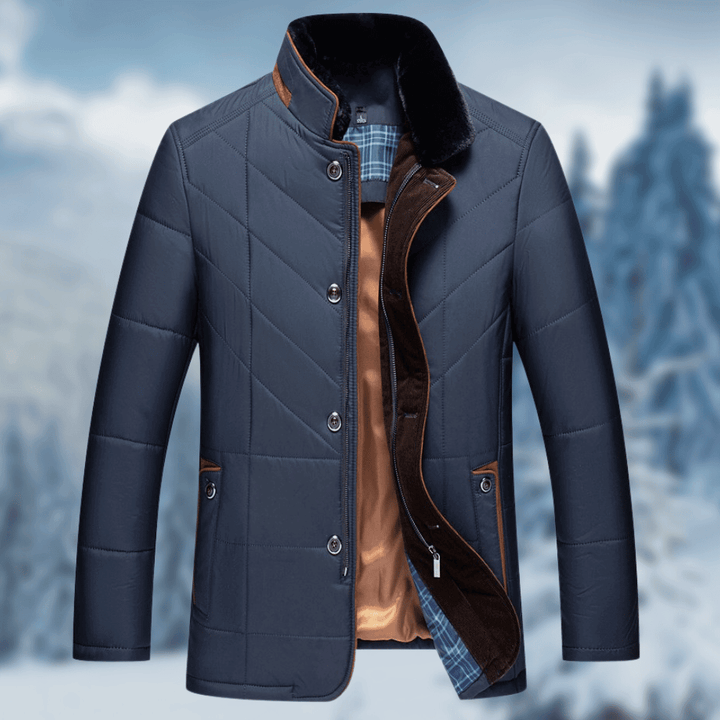 Caius | Verfeinerte Moderne Luxus Winterjacke für Männer