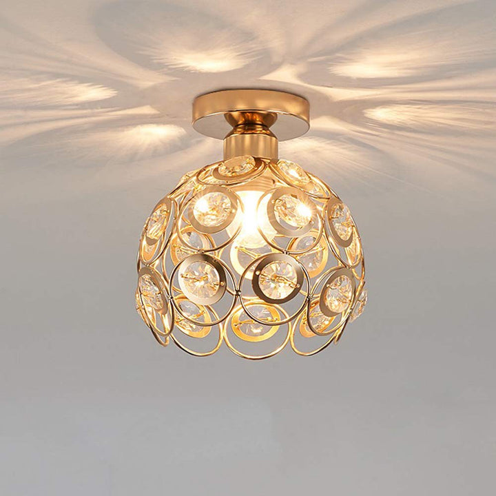 Fancy Gold Luxus Ball Flur Deckenleuchte