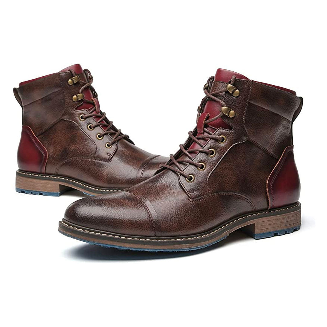 Ellis | Handgefertigte Premium Leder Oxford Stiefel