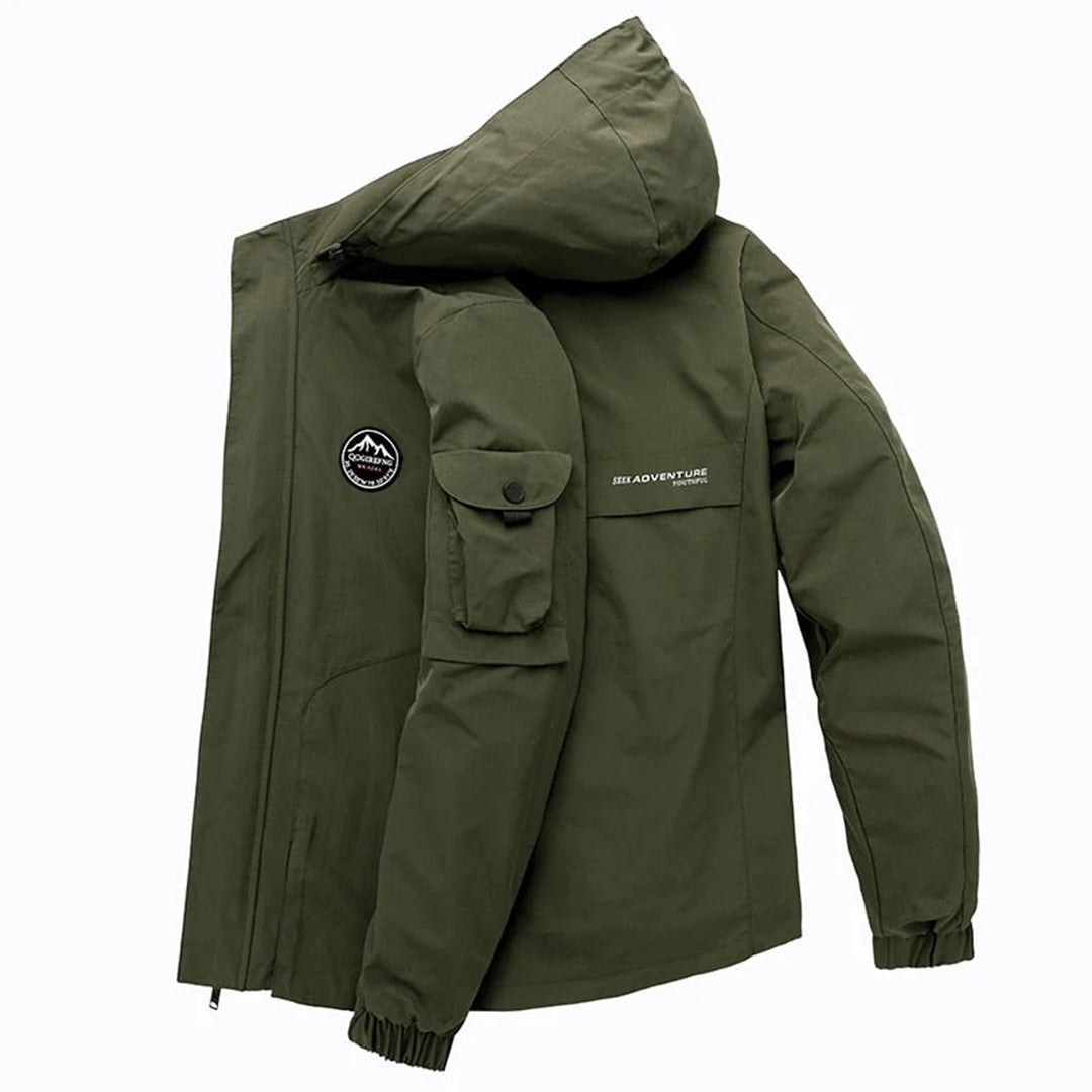 Clayton | Bomberjacke mit Kapuze für Männer