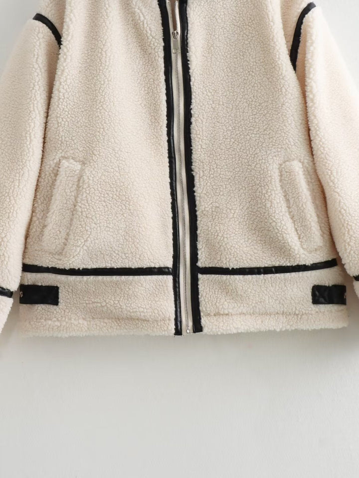 Lily | Elegante Shearling Jacke