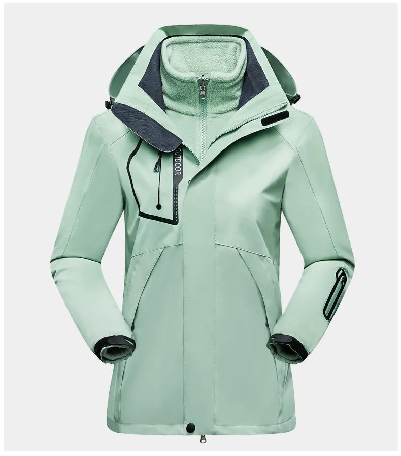 Clea | Outdoor 3-in-1 Wetterschutzjacke für Damen