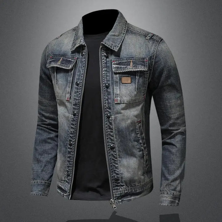 Finnick | Retro-Jeansjacke