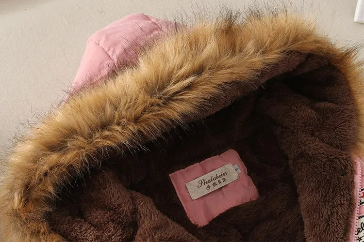 Amarise | Damen-Parka mit Kapuze, Fleecefutter und Taschen