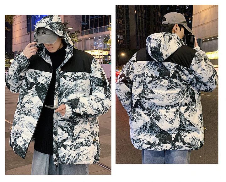 Eldric | Gefütterte Camouflage Jacke