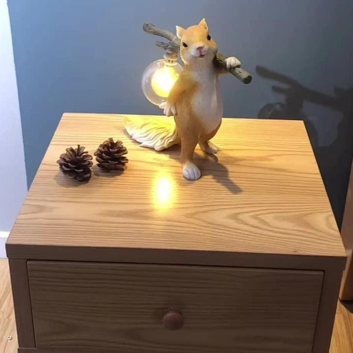 Eichhörnchen Tischlampe