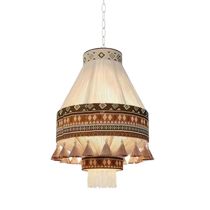 Bohemian Fringe Pendelleuchte