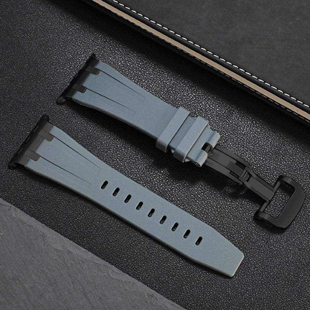 Valor - Titanium Silikon Apple Watch Band