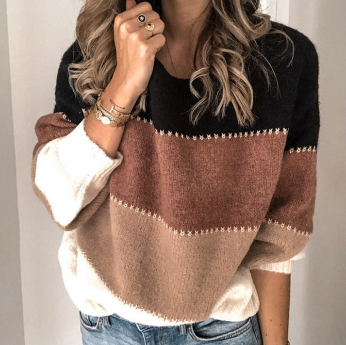 Kaia | Gestreifter Pullover