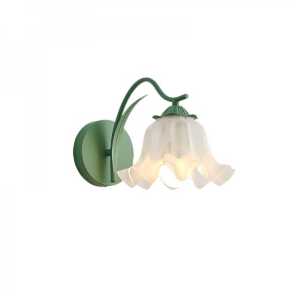 Französische Retro Garten Blumen Wandlampe