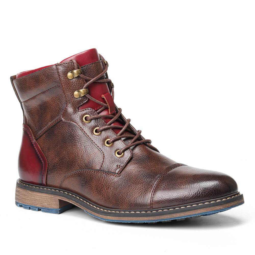 Ellis | Handgefertigte Premium Leder Oxford Stiefel