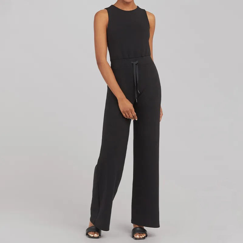 Aubrey - Vielseitige Eleganz Ärmelloser, schlichter Jumpsuit