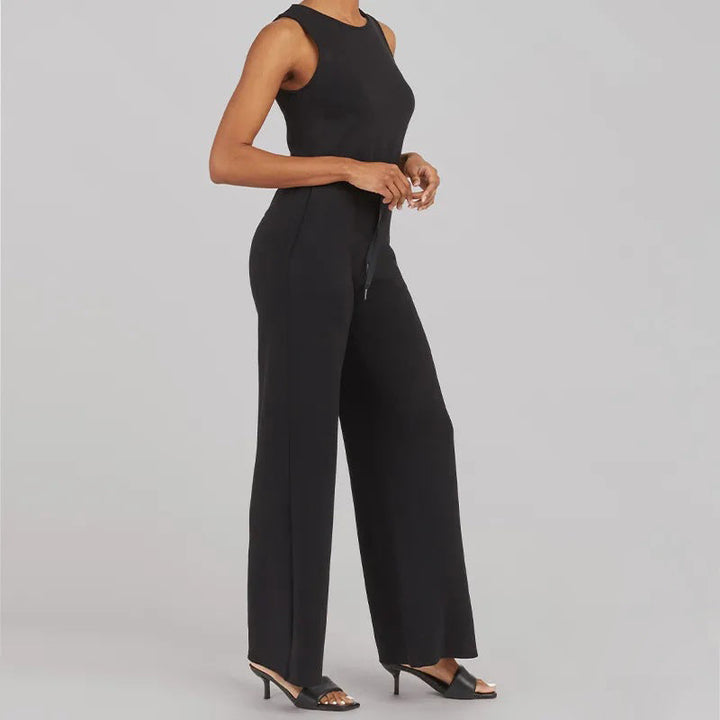 Aubrey - Vielseitige Eleganz Ärmelloser, schlichter Jumpsuit