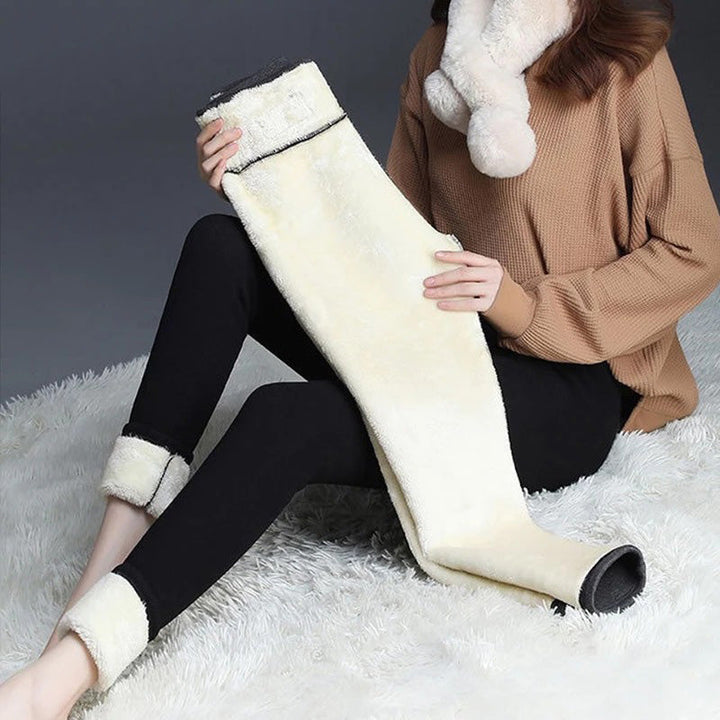 Ellie - Winter-Leggings aus Lamm-Samt