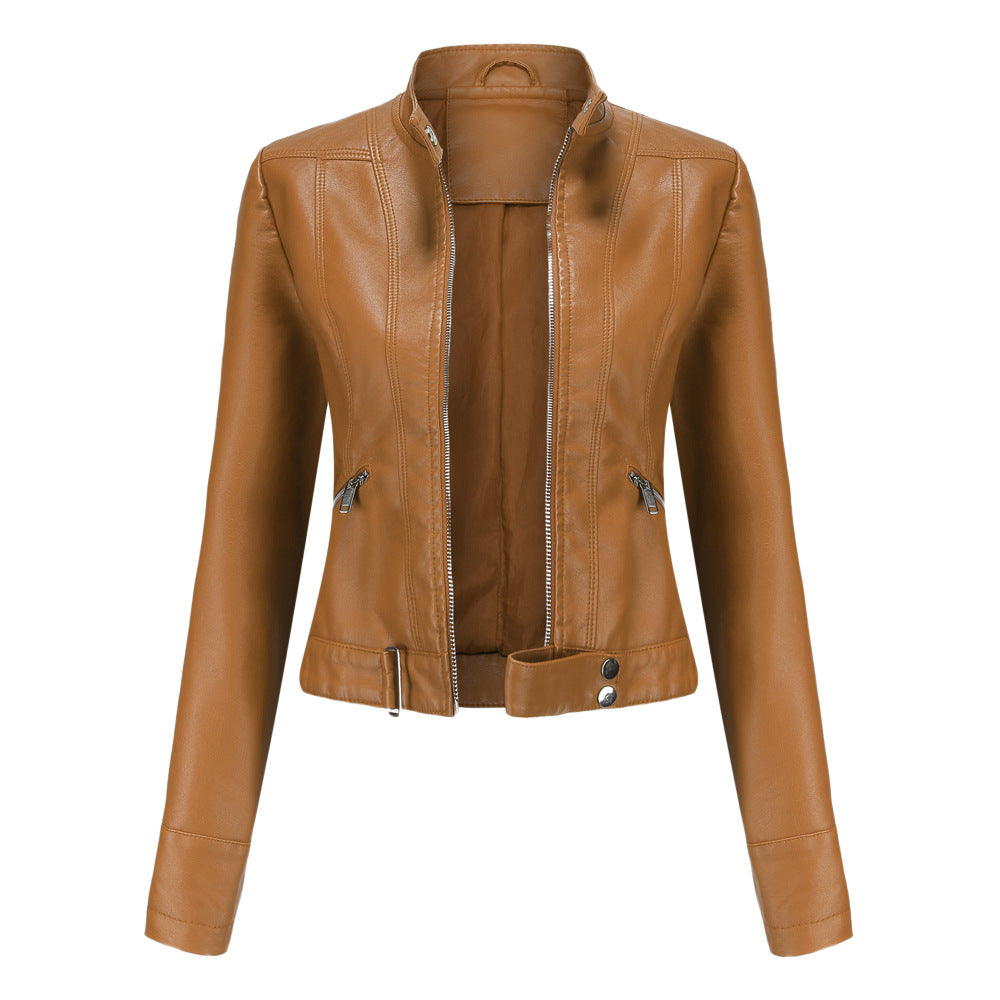 Greta - Elegante Lederjacke