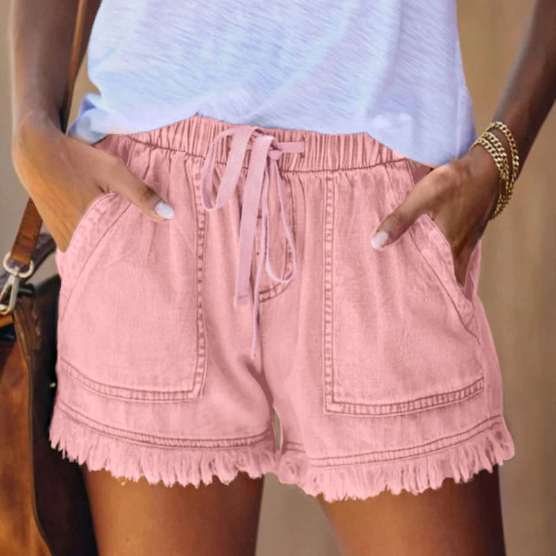 Lexi® | High-Waisted Denim Shorts