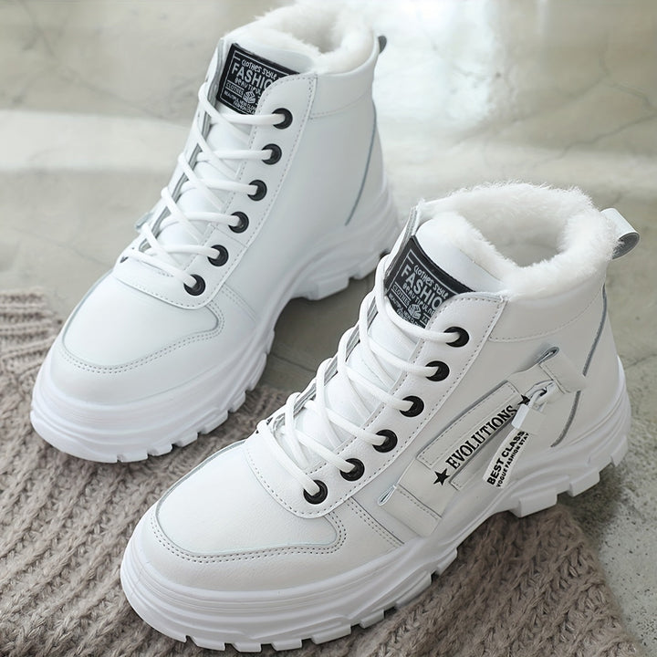 Dynastia - Lässiger High Top Winterschuh mit Plüschfutter