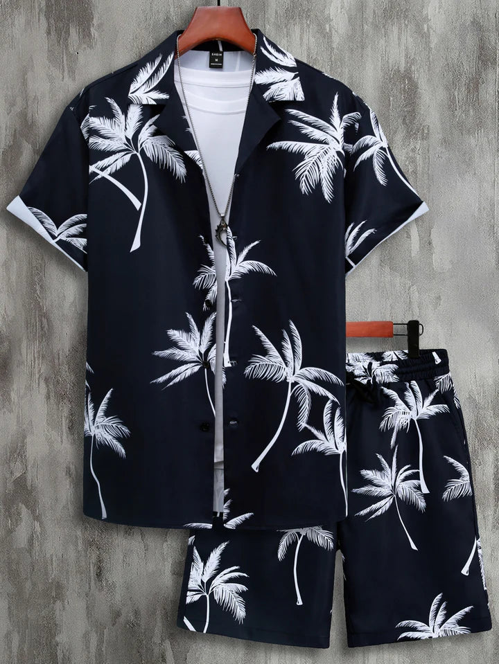 Dalex™ Tropical Breeze Palm Tree Print Set