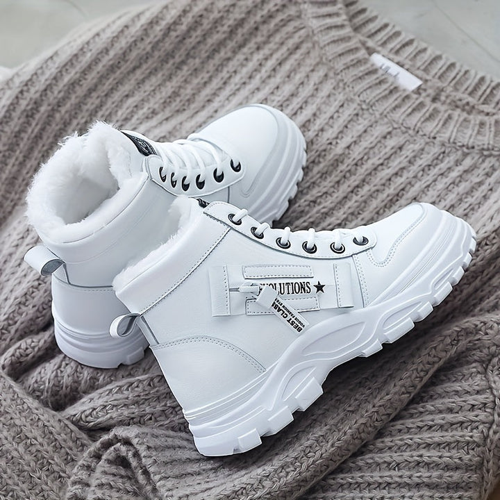 Dynastia - Lässiger High Top Winterschuh mit Plüschfutter