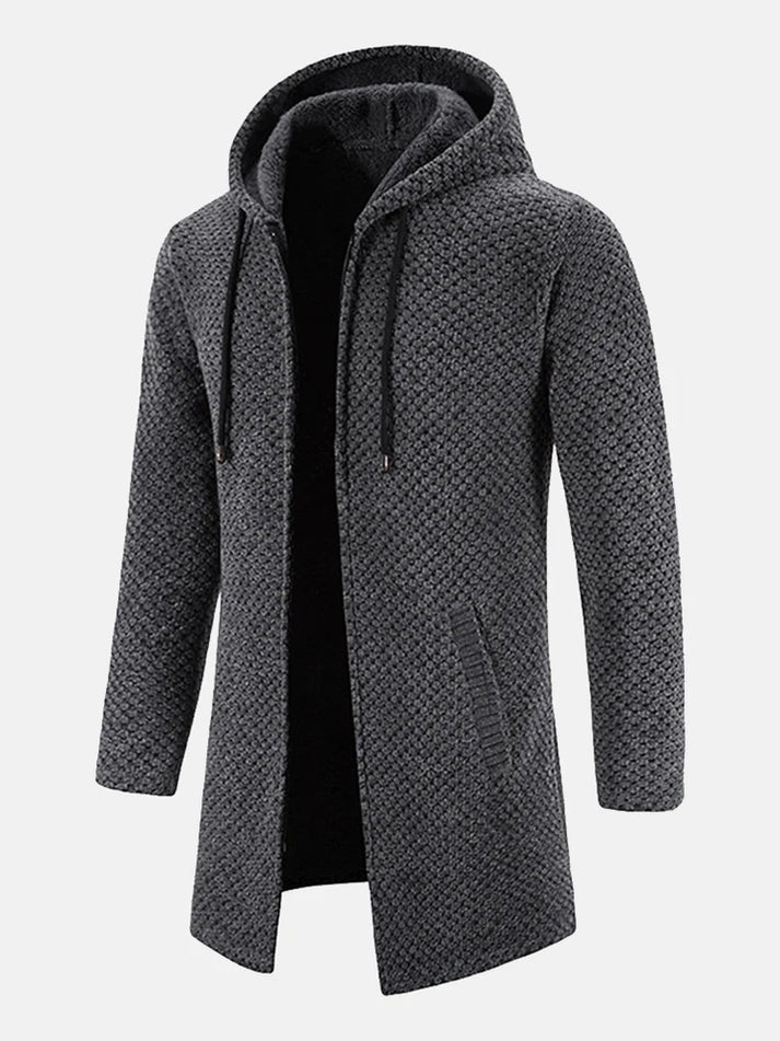 Easton | Lange Jacke mit Fleece gefüttert