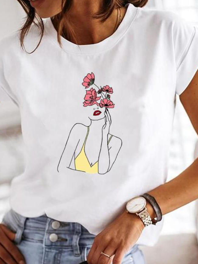 Courtney™ - Superstylisches T-Shirt mit extravagantem Sommermotiv