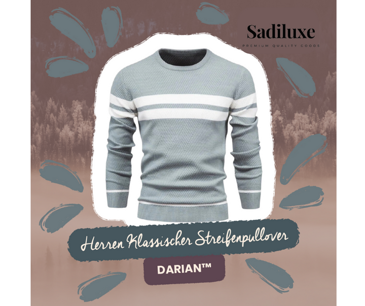 Darian™ | Herren Klassischer Streifenpullover