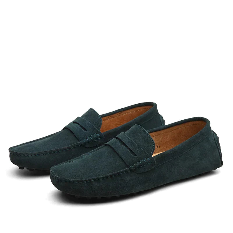 Harvey - Italienische Wildleder-Loafer im Stil