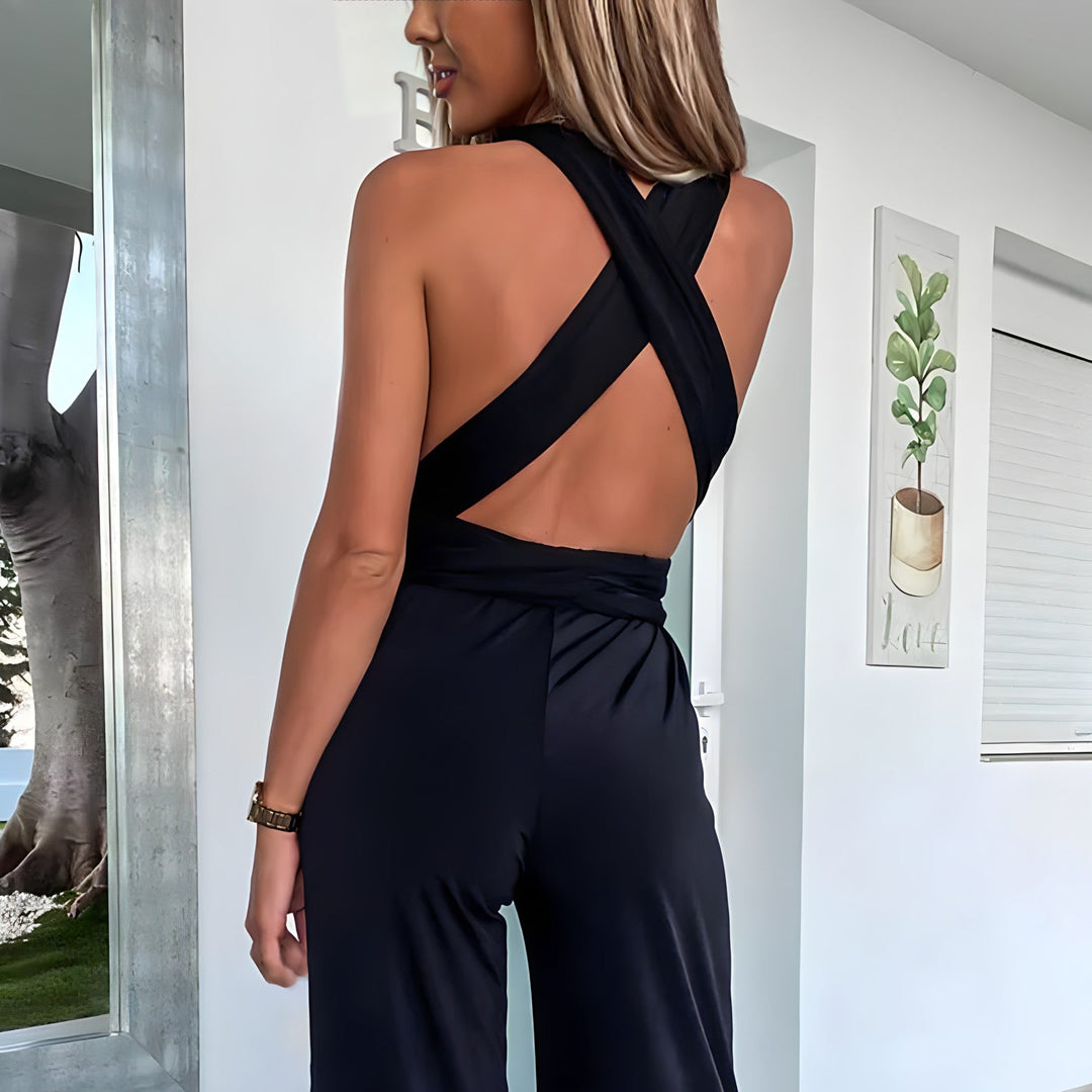 Blake - Sommerlicher Jumpsuit mit weitem Bein