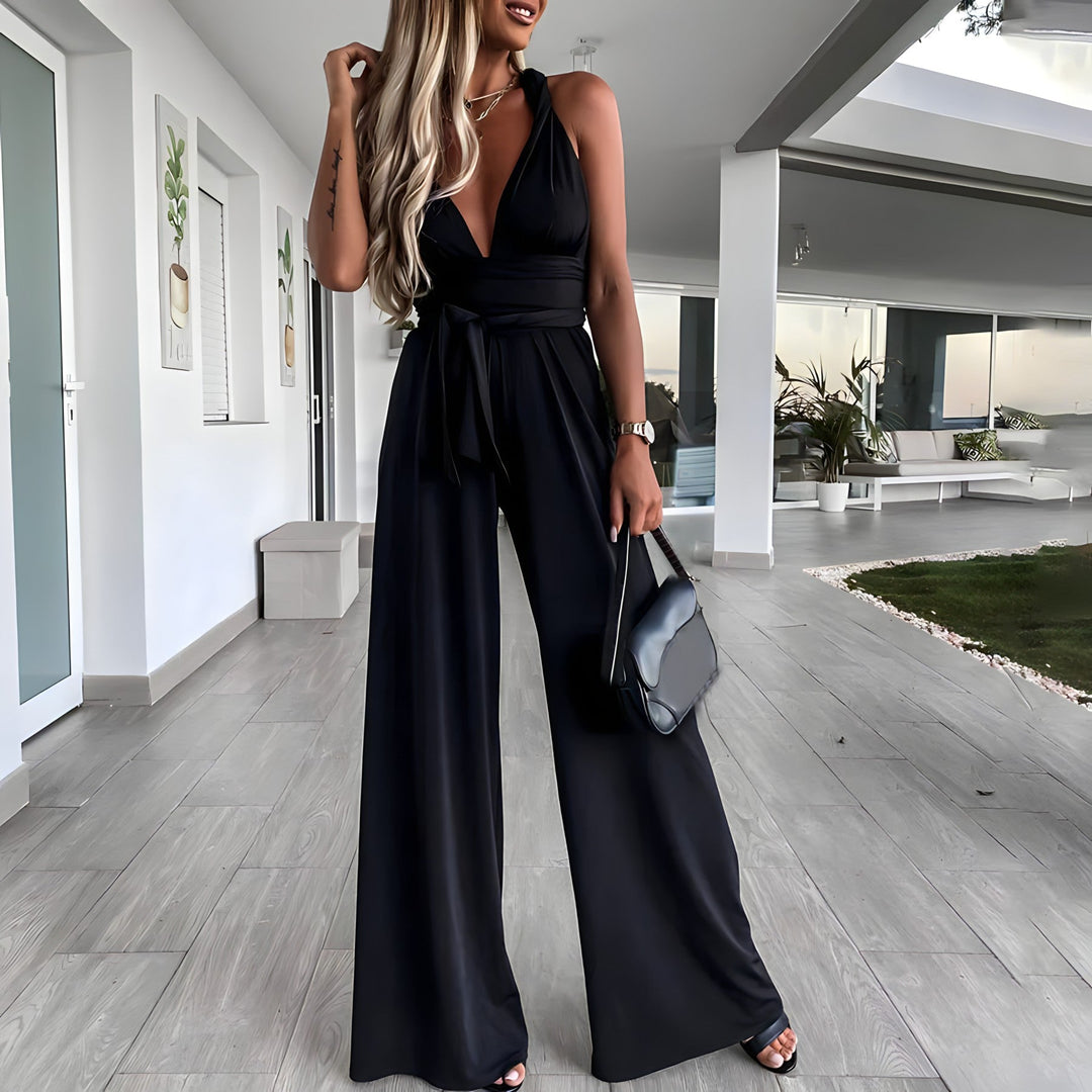 Blake - Sommerlicher Jumpsuit mit weitem Bein