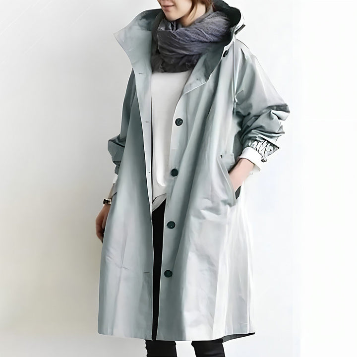 Lana™ Wasserdichte Windjacke mit Kapuze