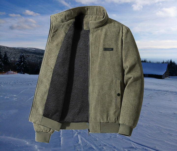 Philip™ - Retro-Cord-Sherpa-Jacke