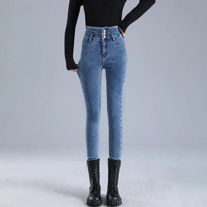 Anya™ | schöne Winterjeans aus Fleece