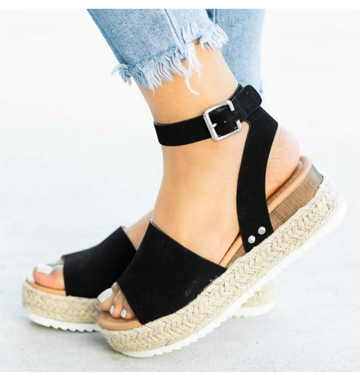 Anne Wedge™ - Plateau-Flip-Flops