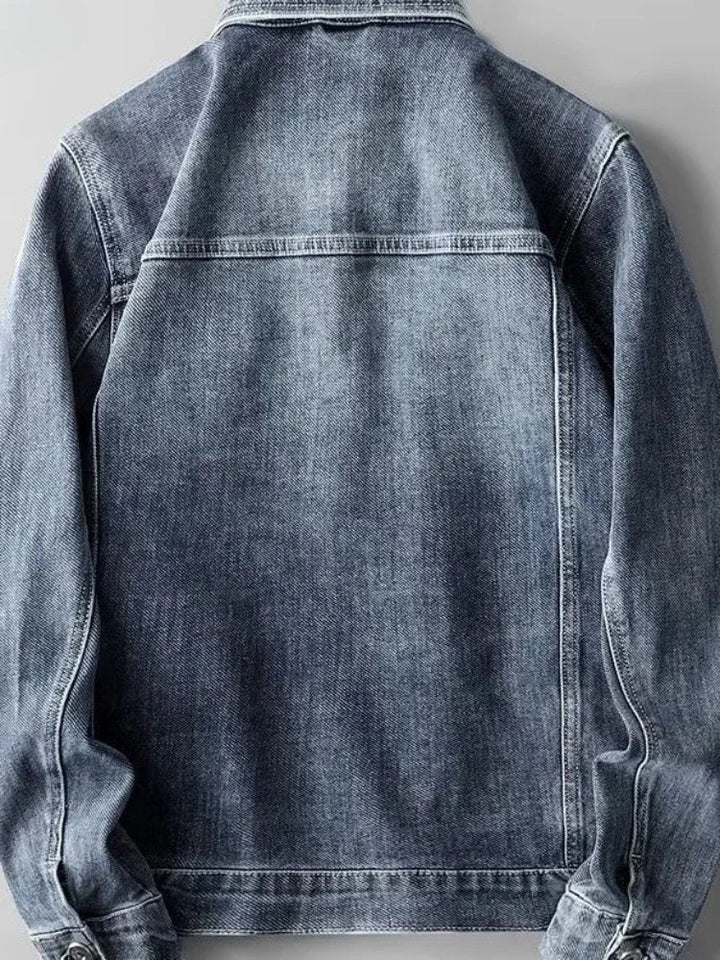 Jordan - Denim-Jeansjacke mit Knopfleiste