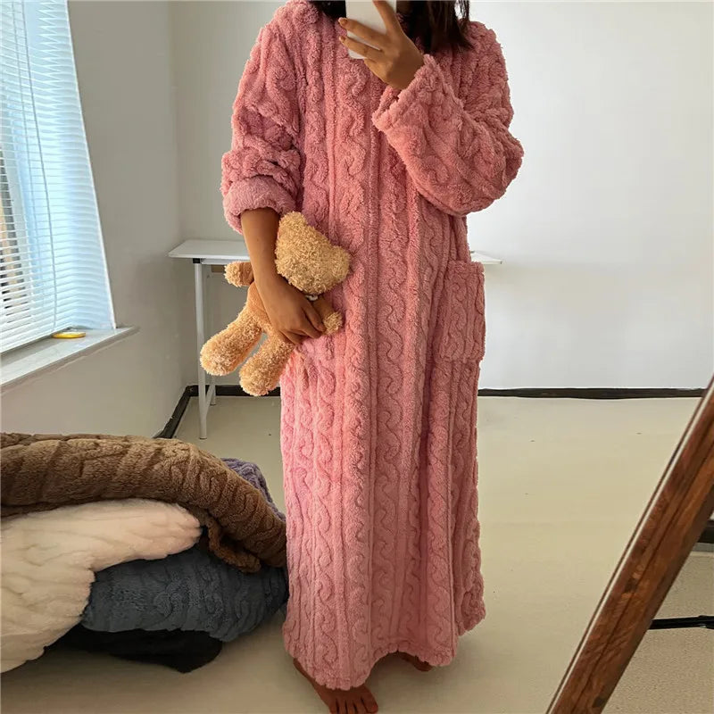 BearHug® | Fleece Teddy Kleid