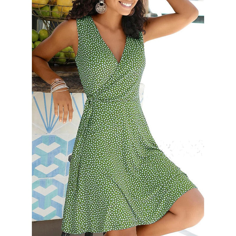 Sheryl - Das moderne Freizeitkleid mit Polka Dots für den Sommer 2023