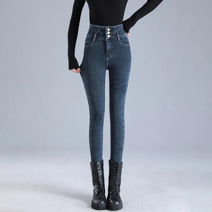 Anya™ | schöne Winterjeans aus Fleece