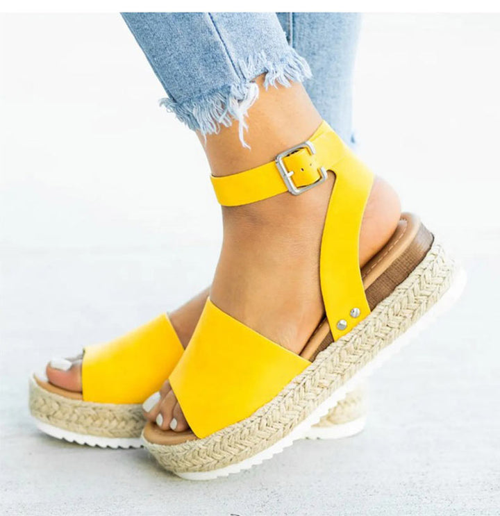 Anne Wedge™ - Plateau-Flip-Flops