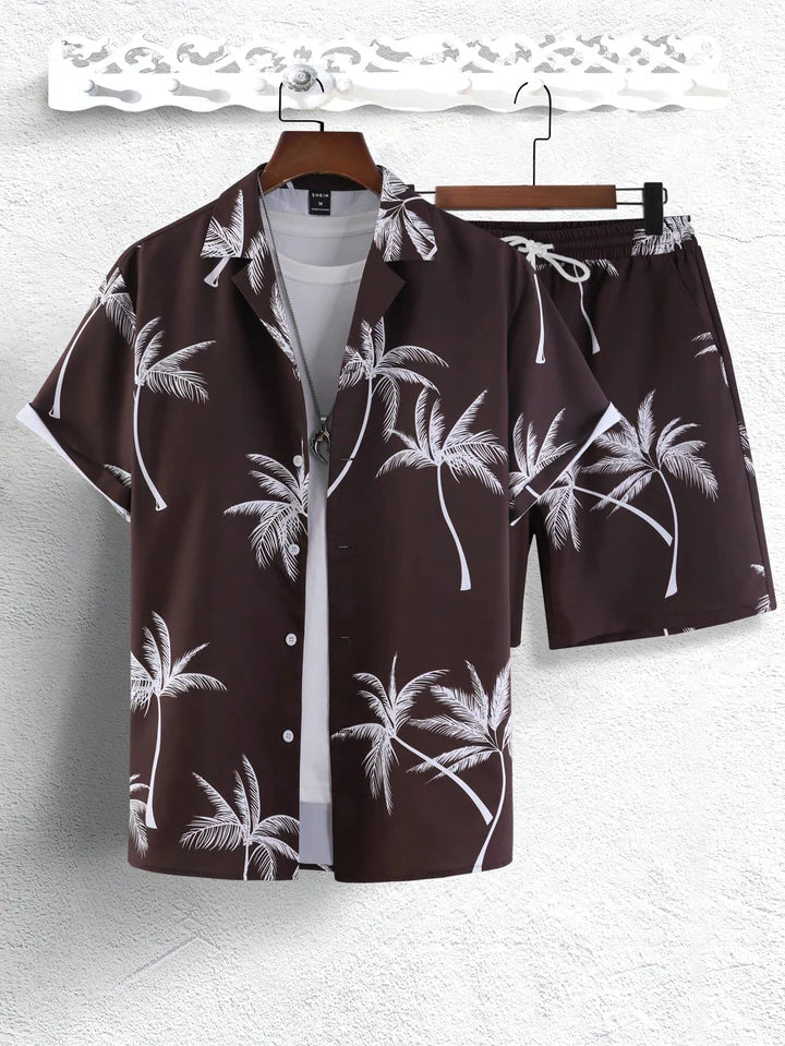 Dalex™ Tropical Breeze Palm Tree Print Set